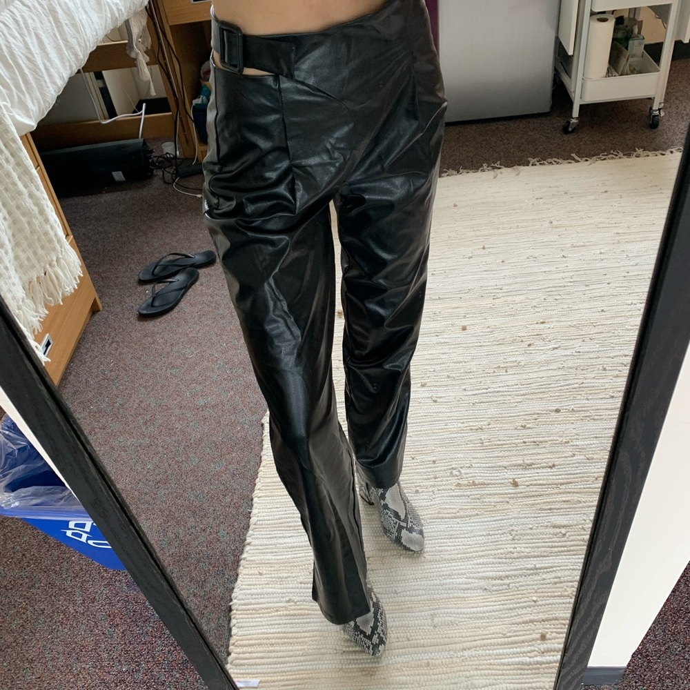 Princess Polly Leather Pants